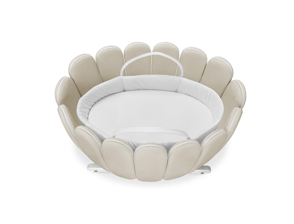 Lotus Gentle Rocking Crib