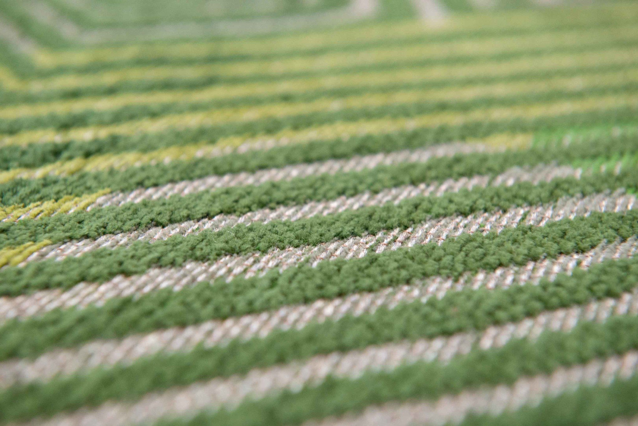 Tropical Green Round Rug