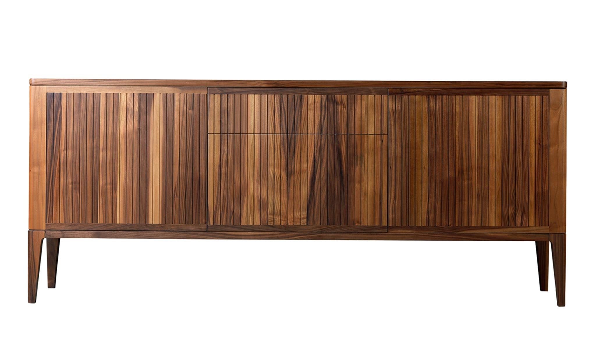 Eleva 3-Doors Brown Sideboard