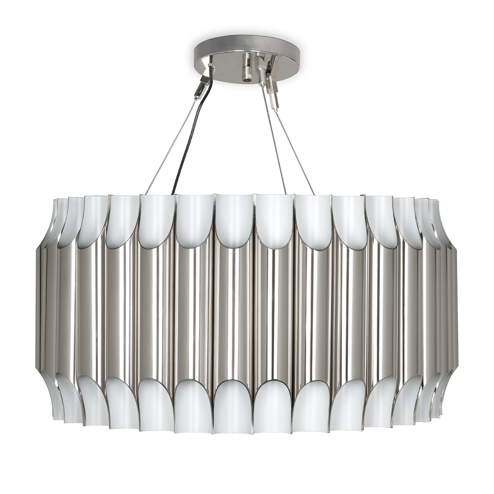 Bold Round Suspension Lamp