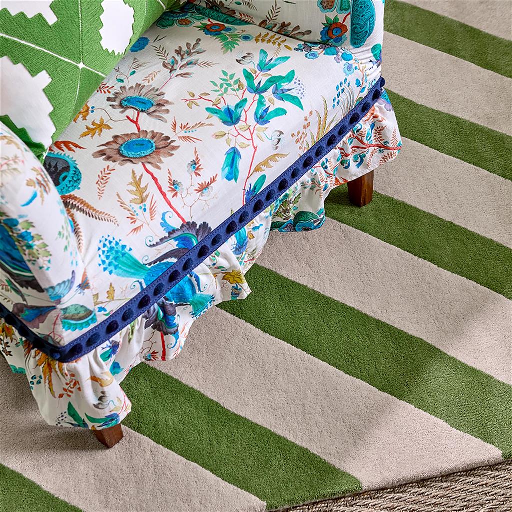 Peridot Straw Rug