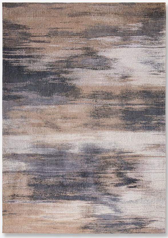 Abstract Flatwoven Beige Rug