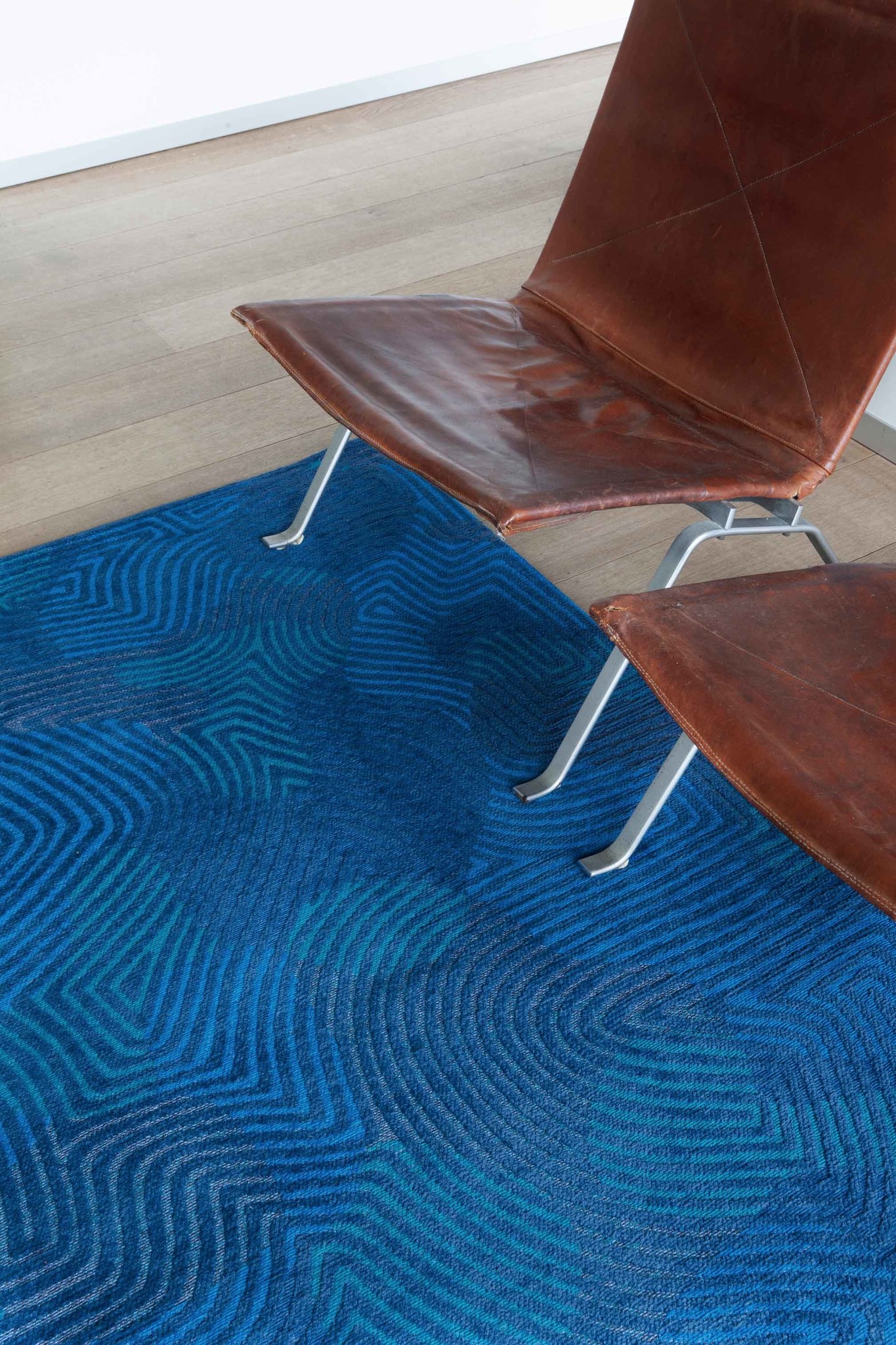 Blue Flatwoven Rug