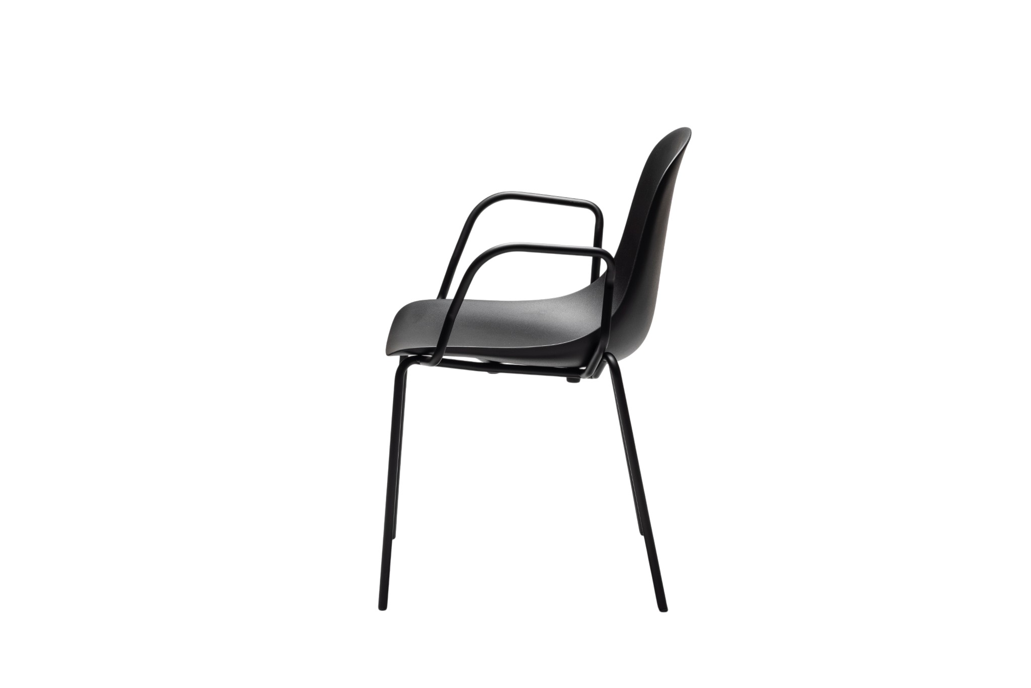 Gotham P Black Chair (2-Piece Set)