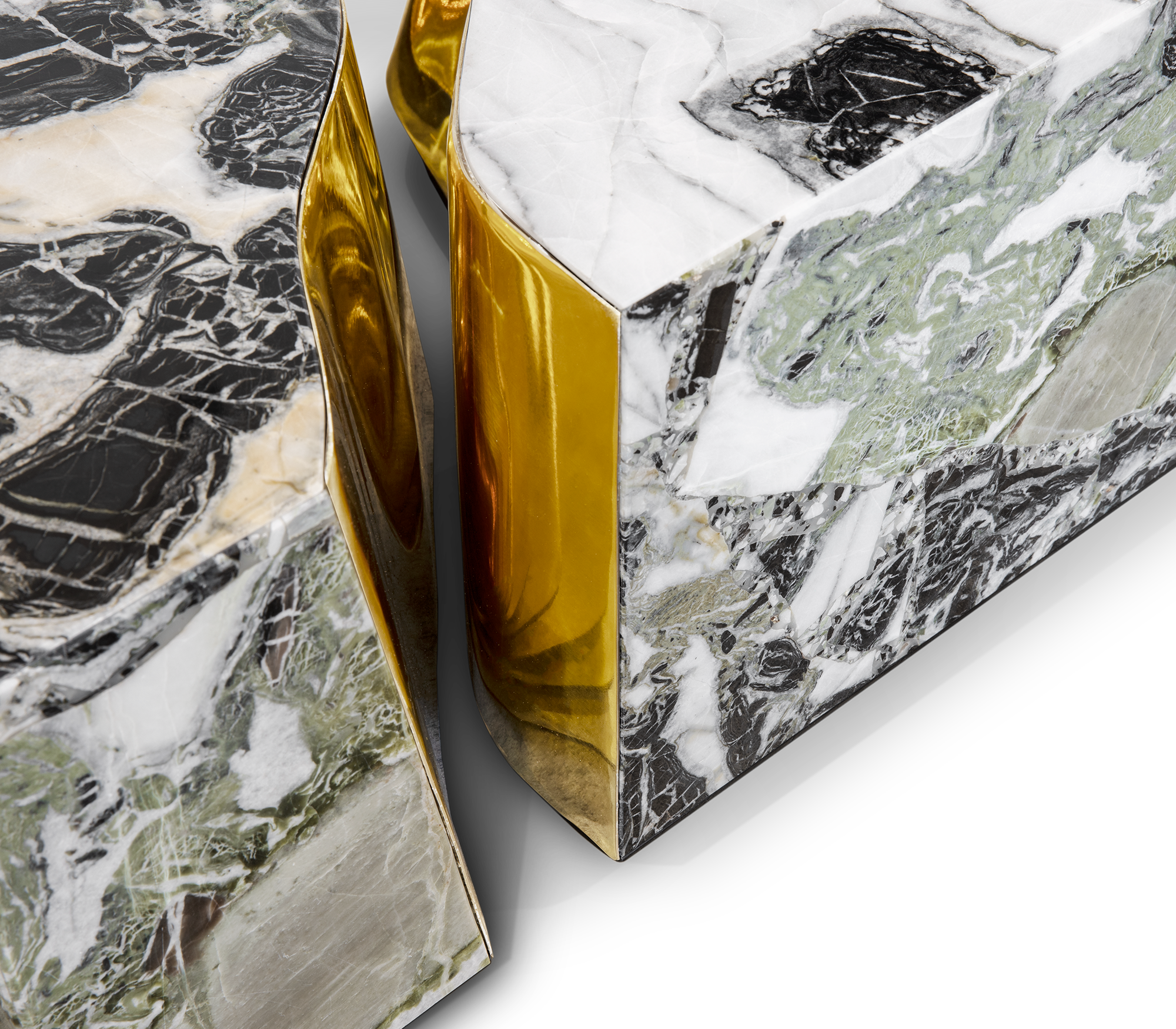 Fissure Marble Coffee Table