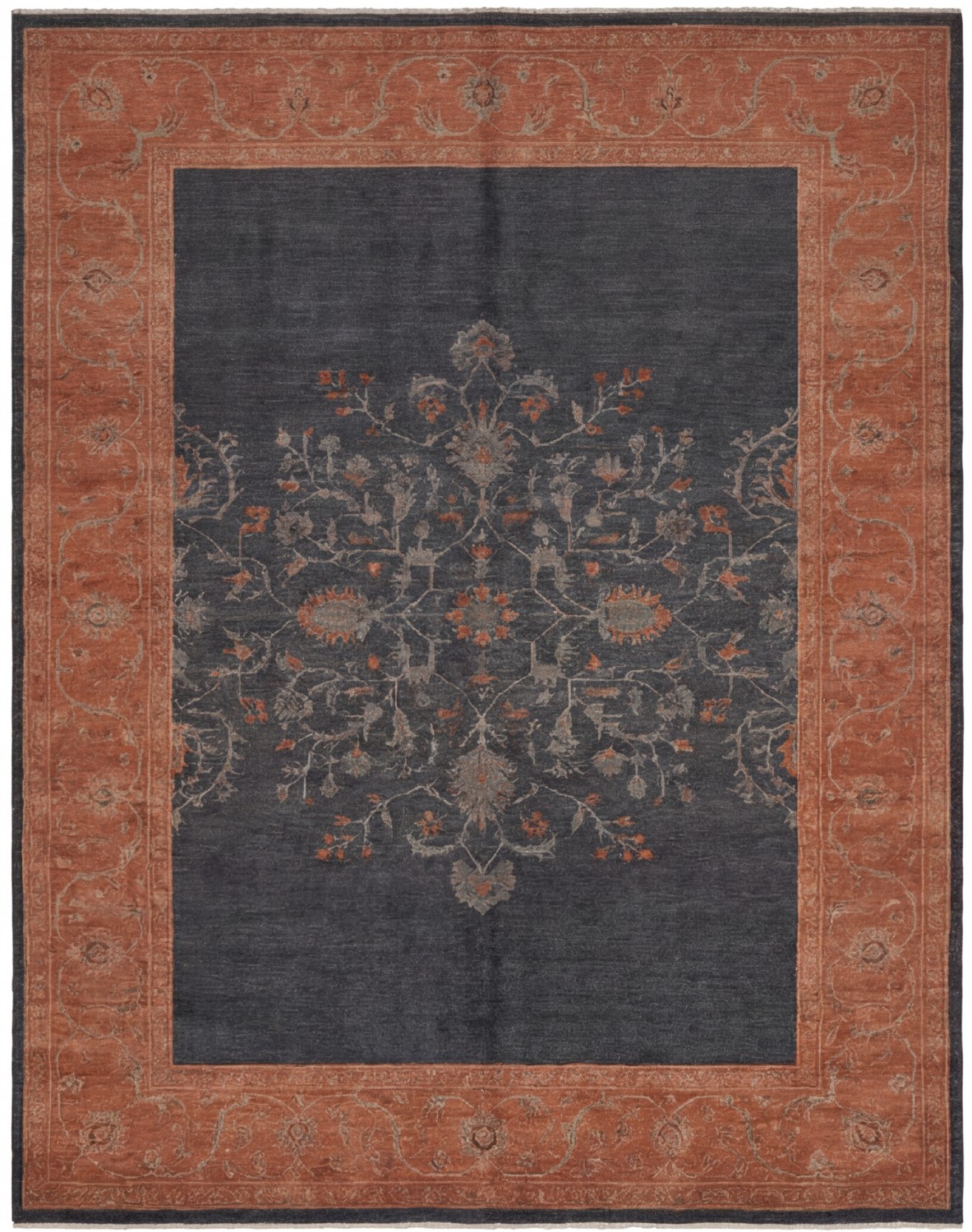 Obsidian Frame Luxury Rug