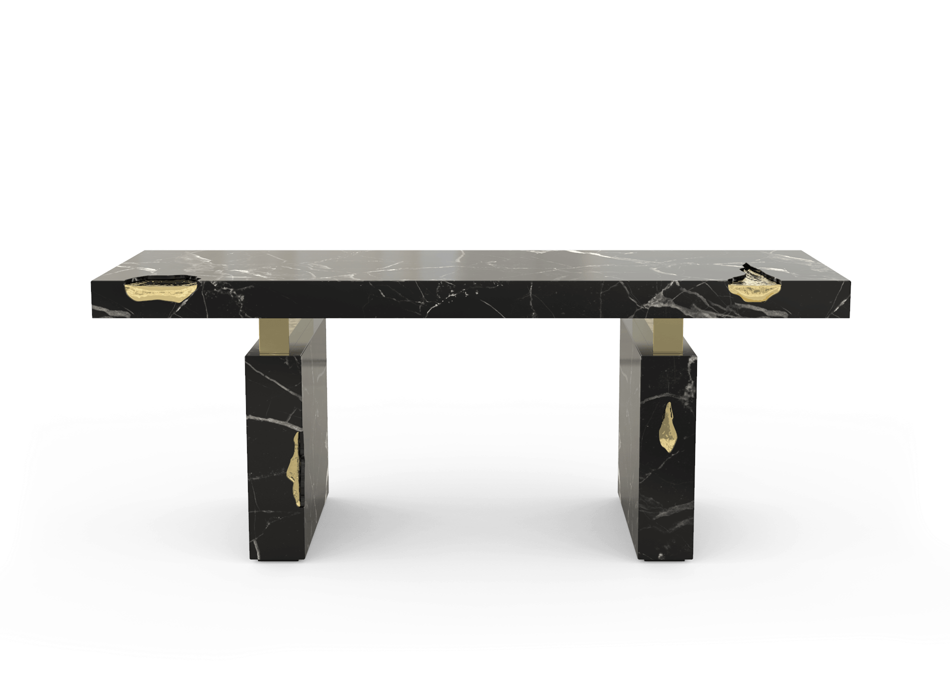 Dominion Nero Marquina Desk