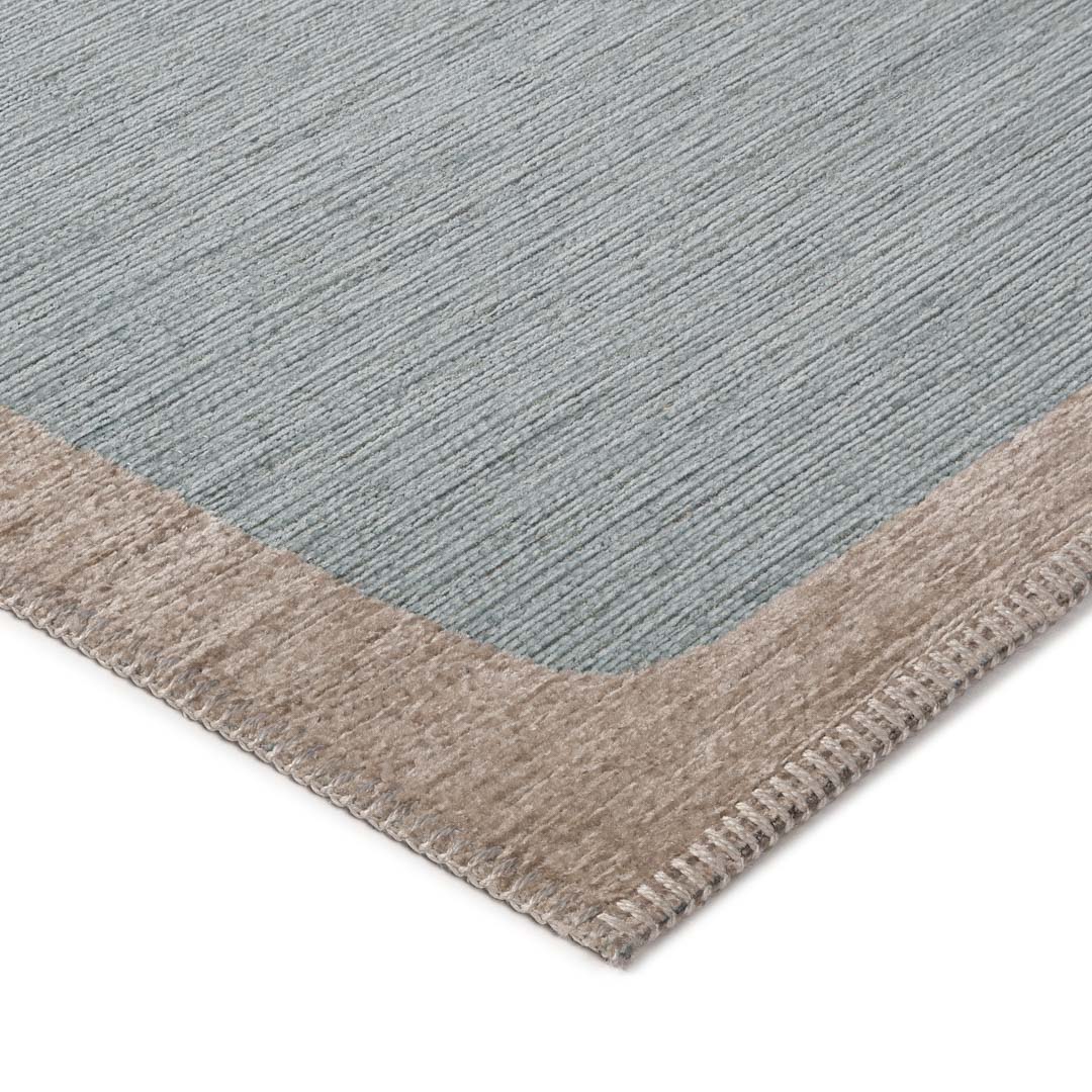 Chantilly Pietra Turchese Modern Rug