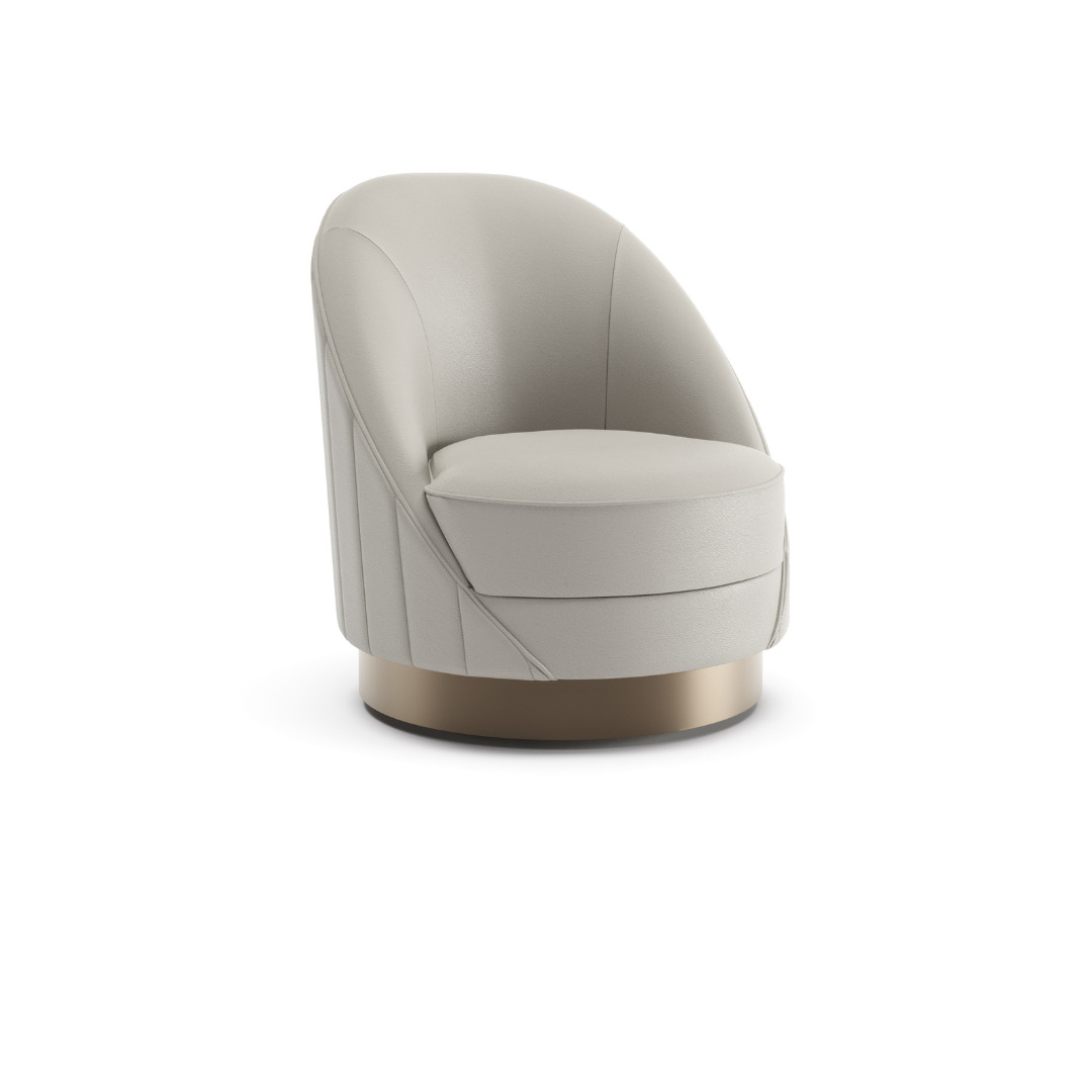 Capsule Swivel Armchair