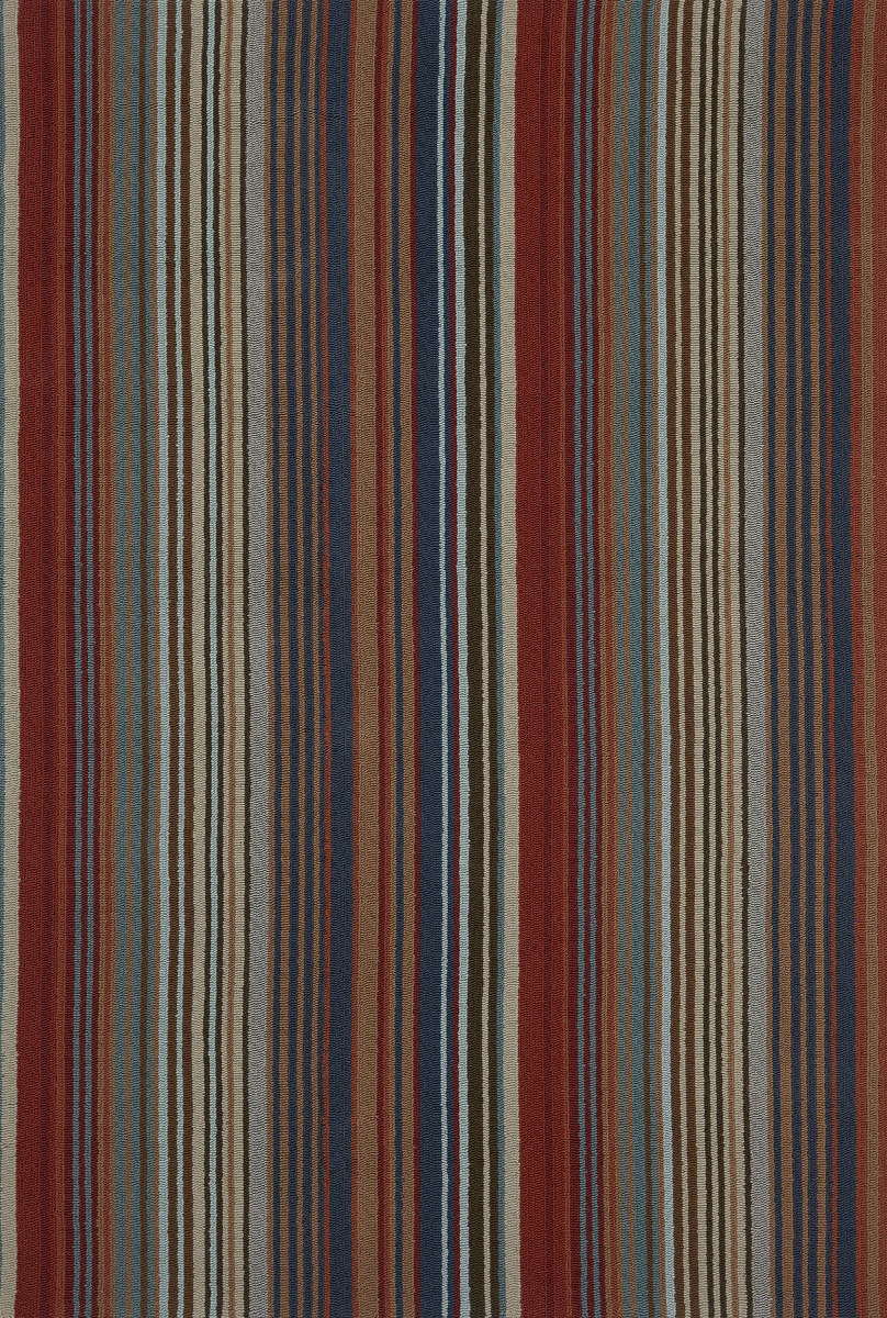 Multi Stripes Outdoor Rug