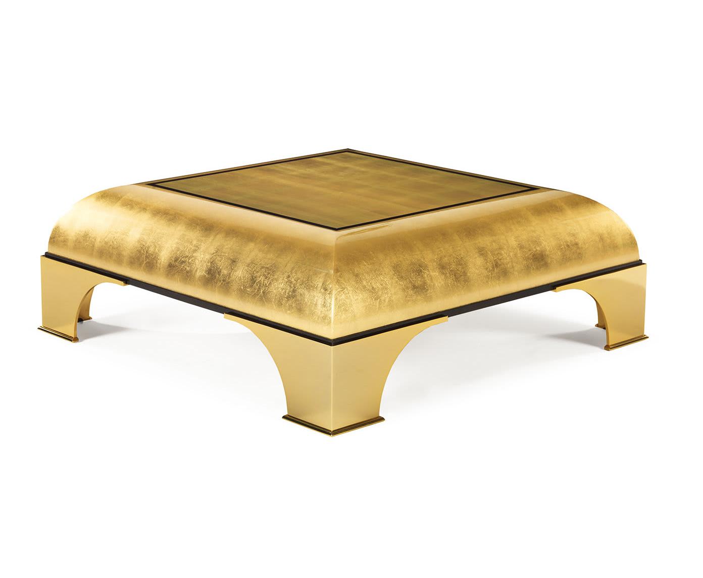 Gold Leaf Goffee Table