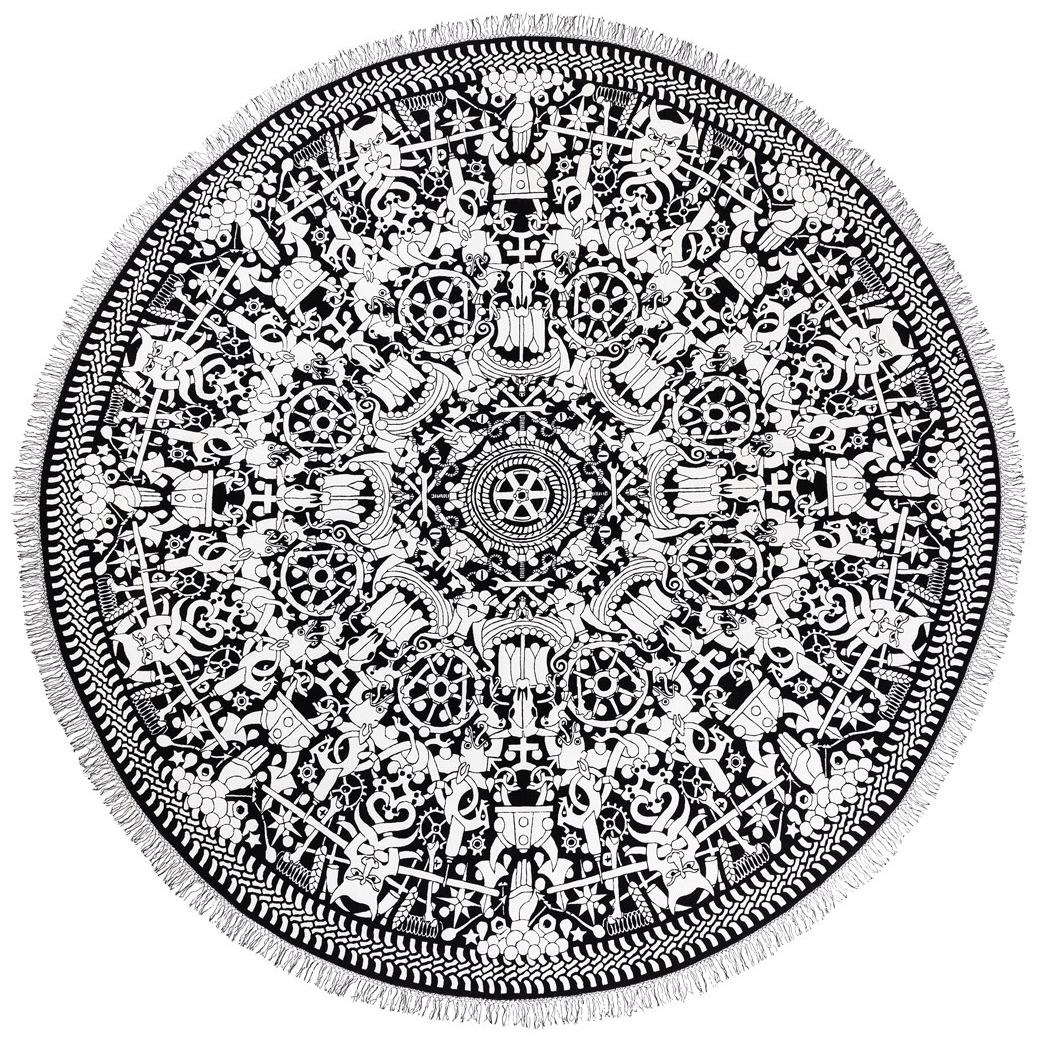 Viking Round Rug