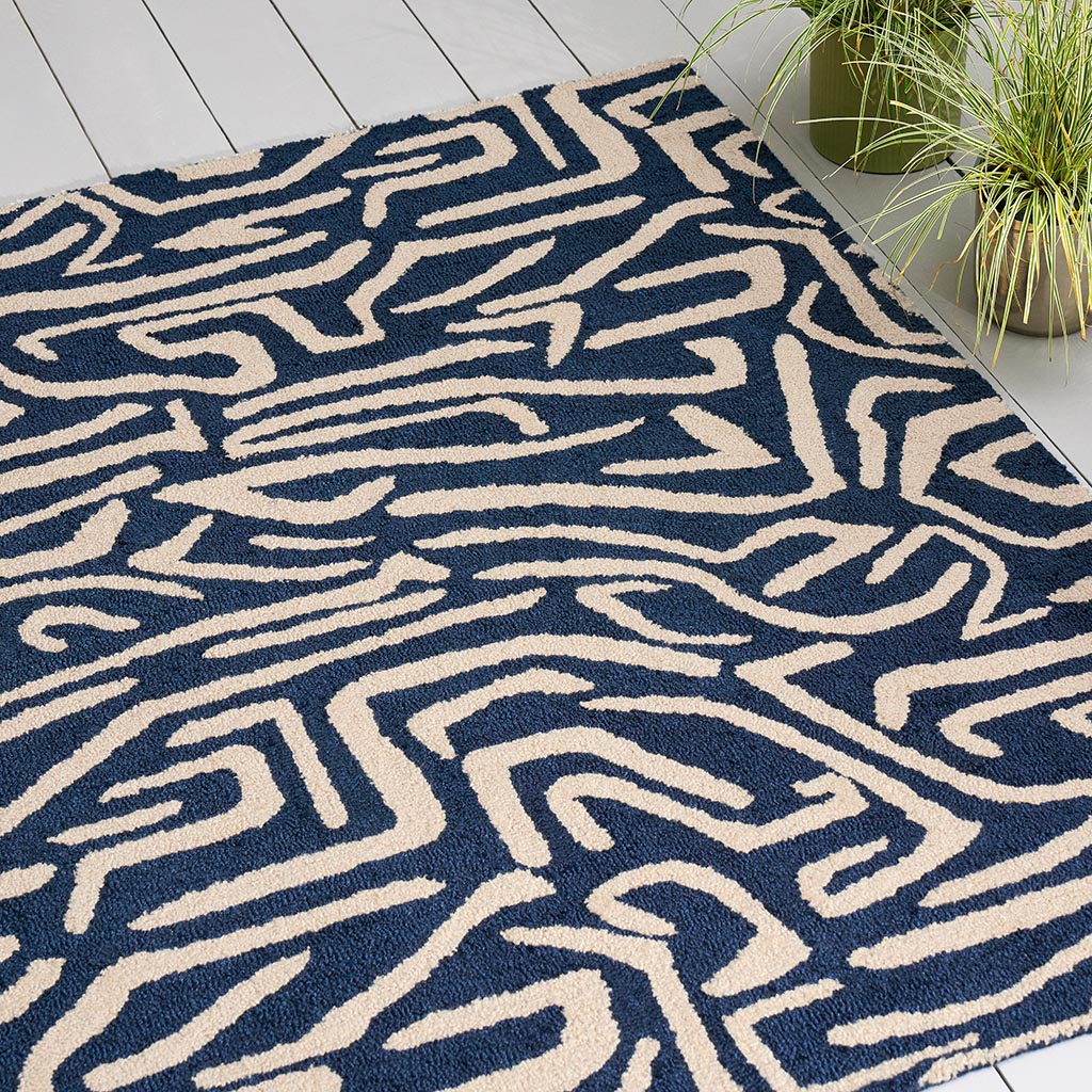 Blue Harmony Outdoor Rug