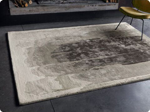 Ice Wool / Viscose Hand-Tufted Rug