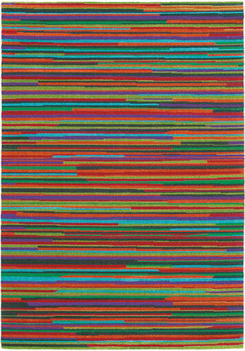 Multi Coloured Striped Premium Rug | Size: 8' 2