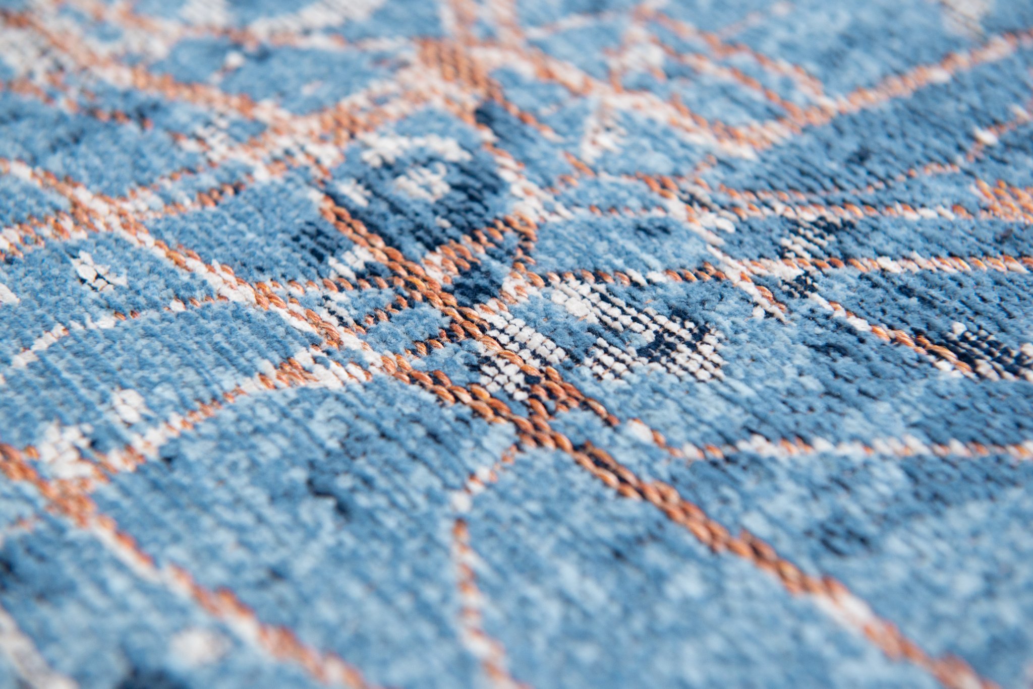 Conductive Blue Designer Rug