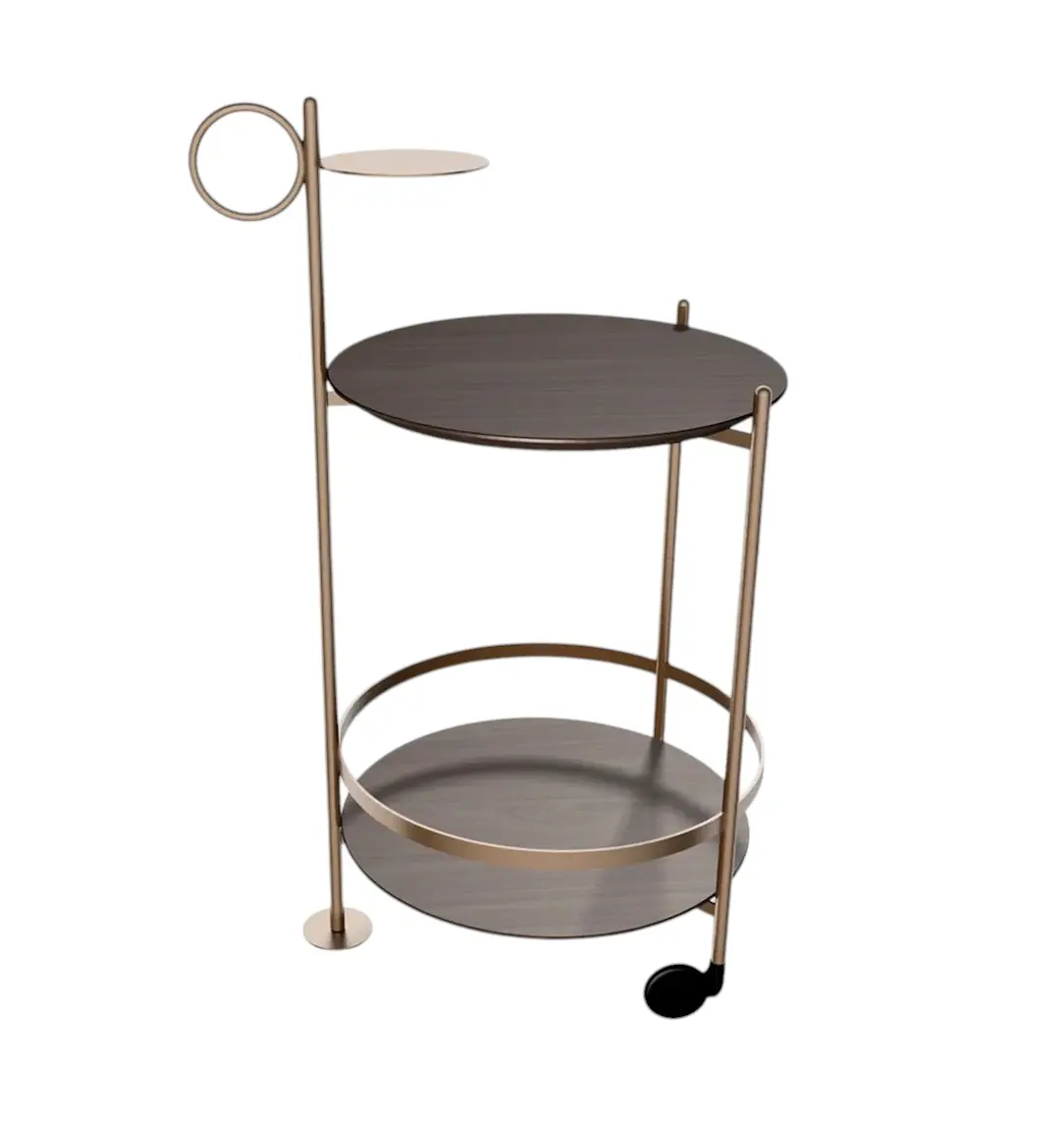 Oblò Serving Trolley