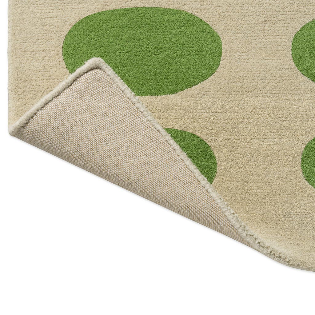 Optical Green / Cream Rug | Size: 8' 2
