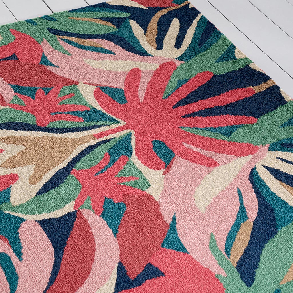 Pink Sunrise Outdoor Rug