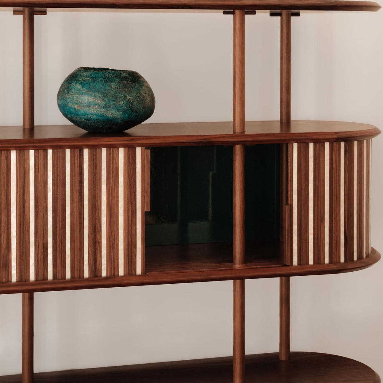 Modern Modular Solid Wood Bookcase