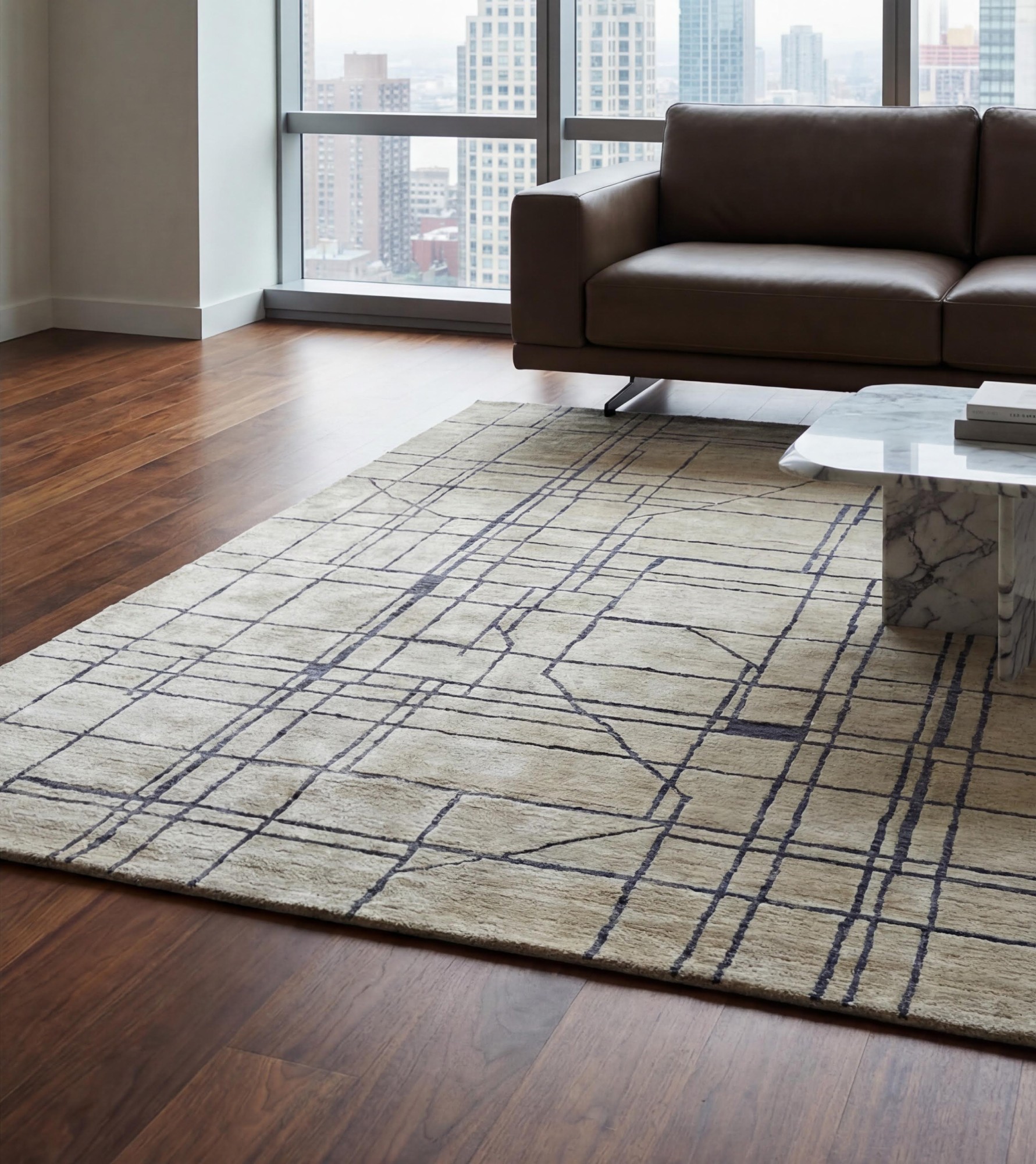 Linen Archive Luxury Rug