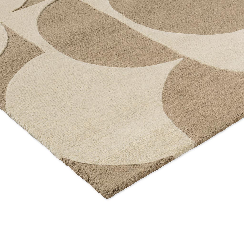 Flower Mushroom / Ecru Rug | Size: 6' 7