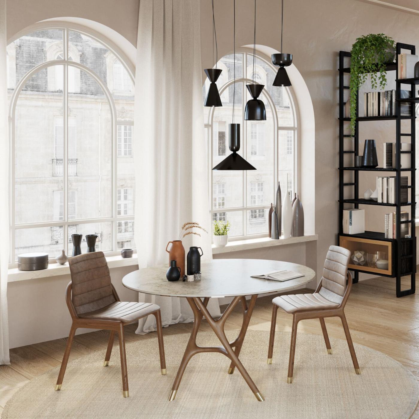 Joyce Round Ceramic Table