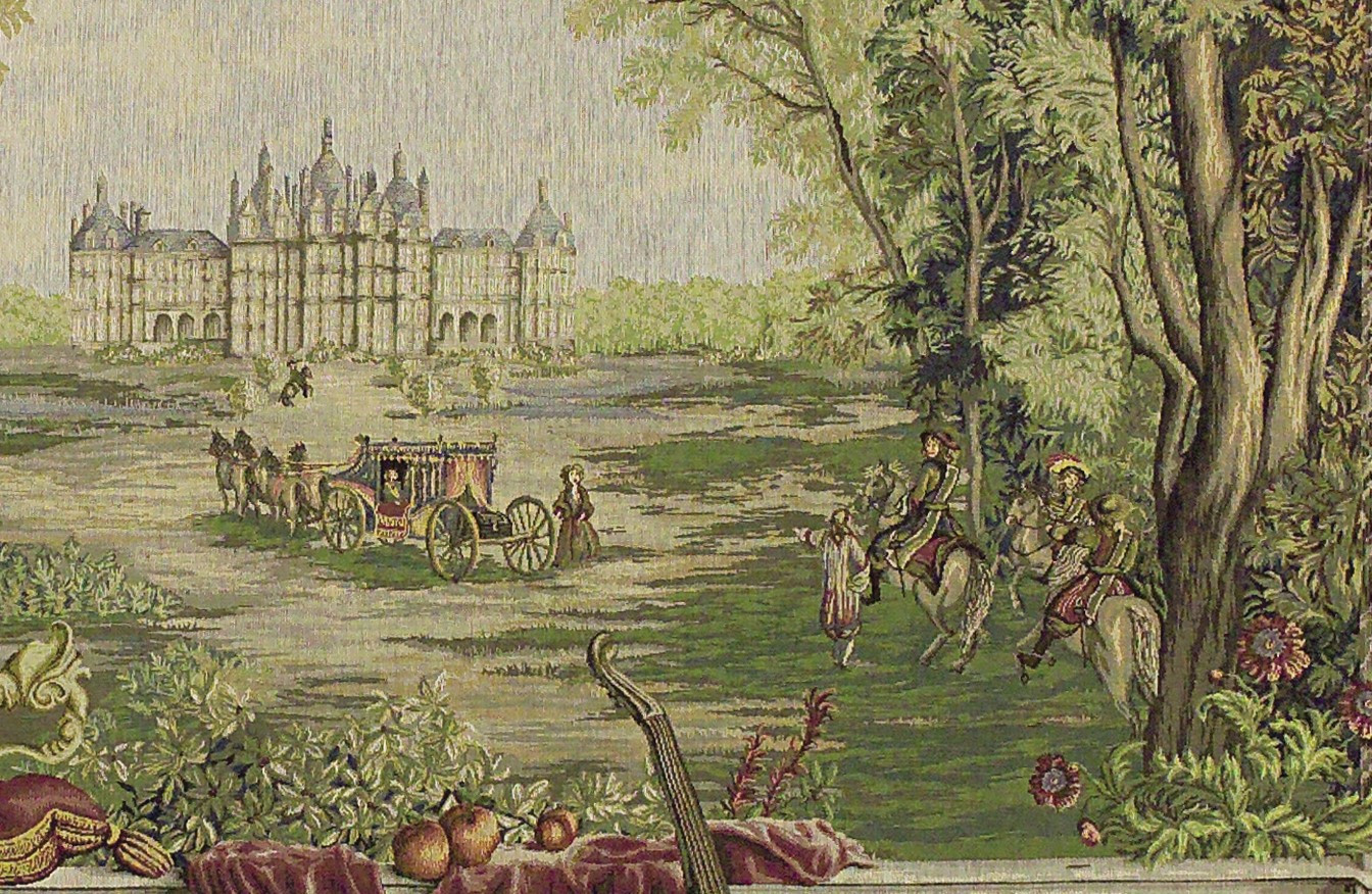 Castle Greenery (Large) Tapestry