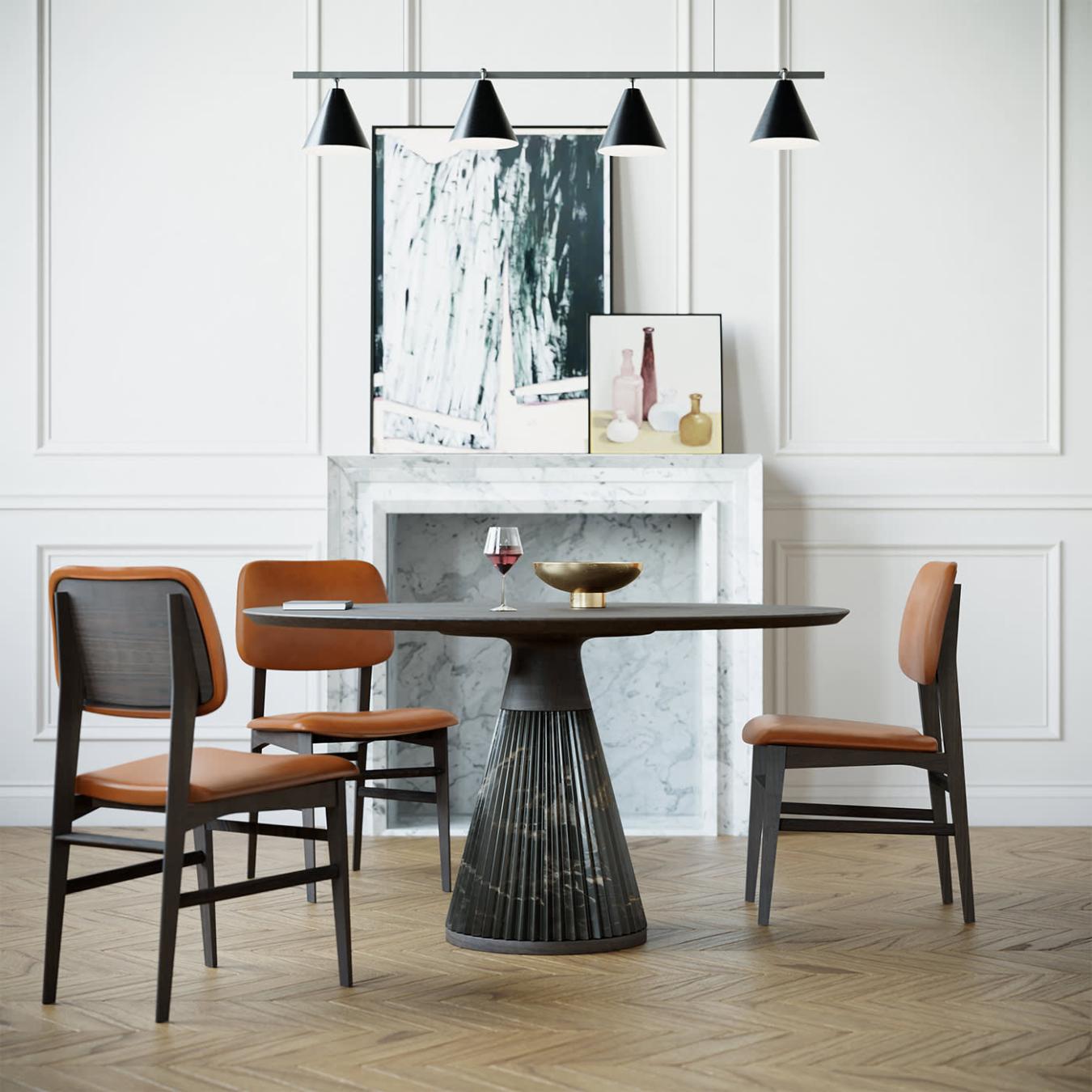 Savina Leather Chair