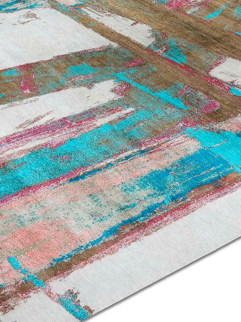Portland Poetry Luxury Handmade Rug