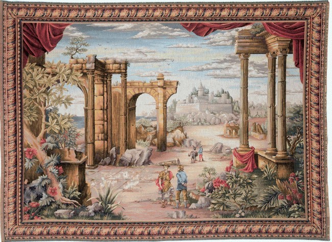 Antique Scenery Tapestry