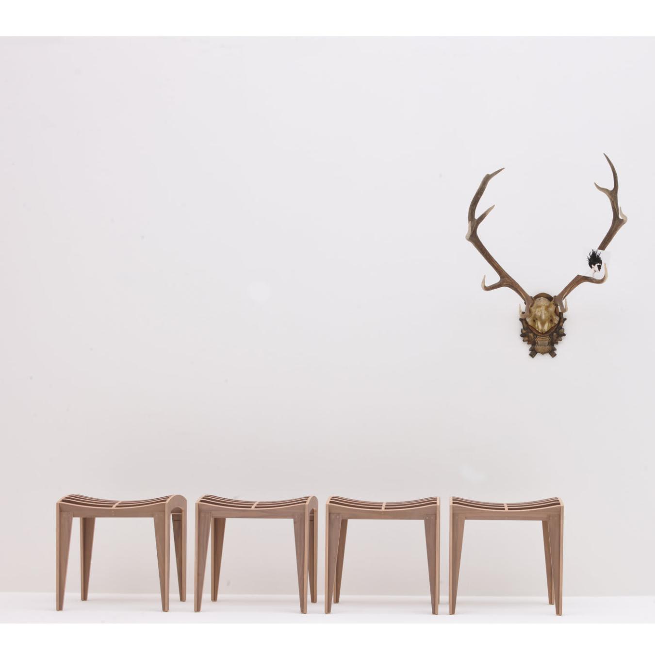 Zero Wooden Stool
