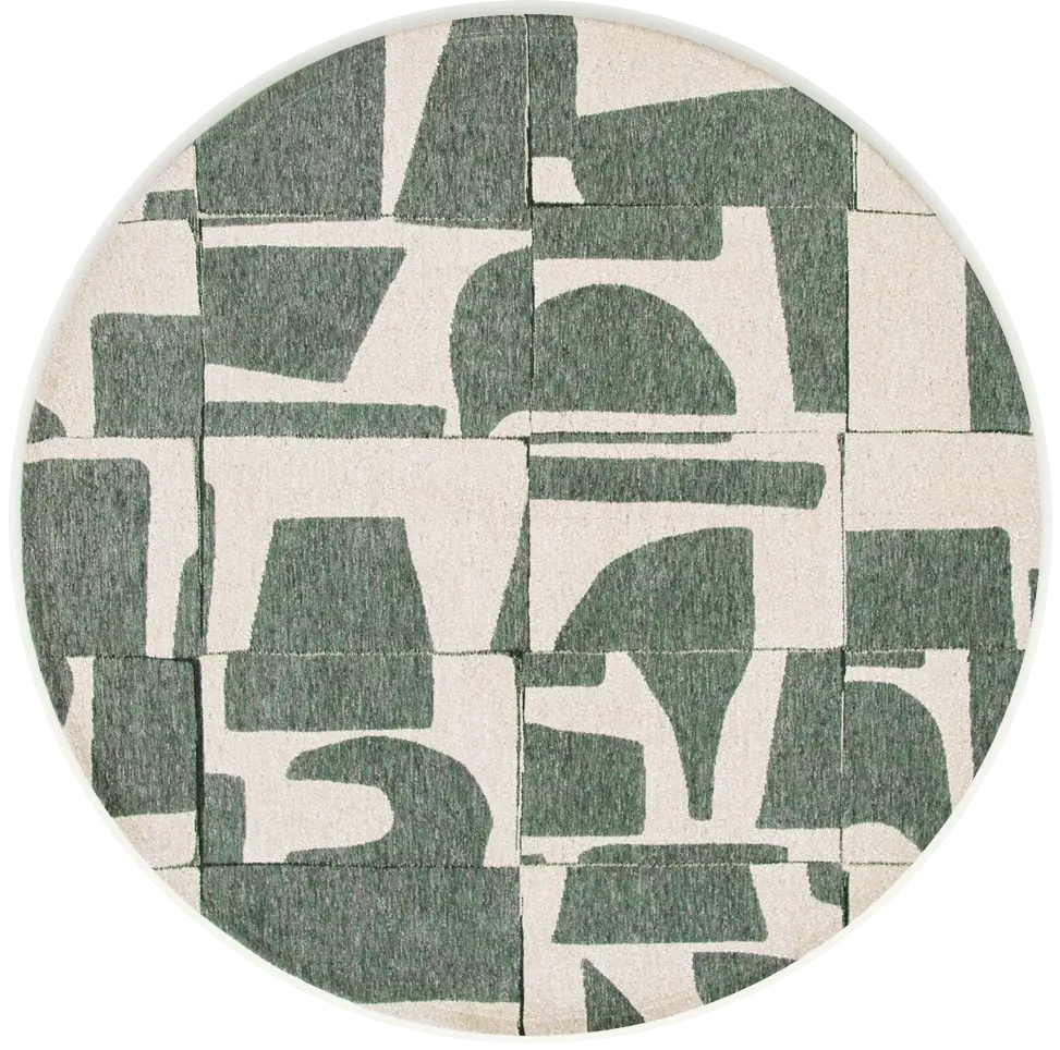 Sea Spray Round Rug