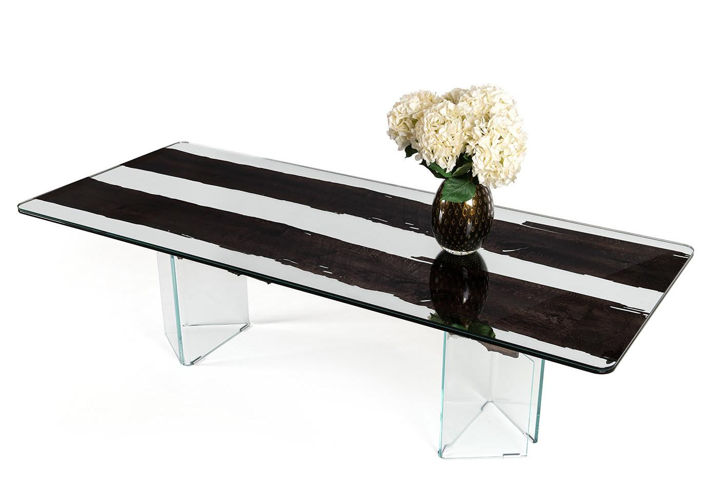 Venezia Black Dining Table