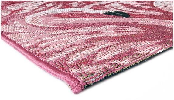 Flamingo Machine Woven Rug