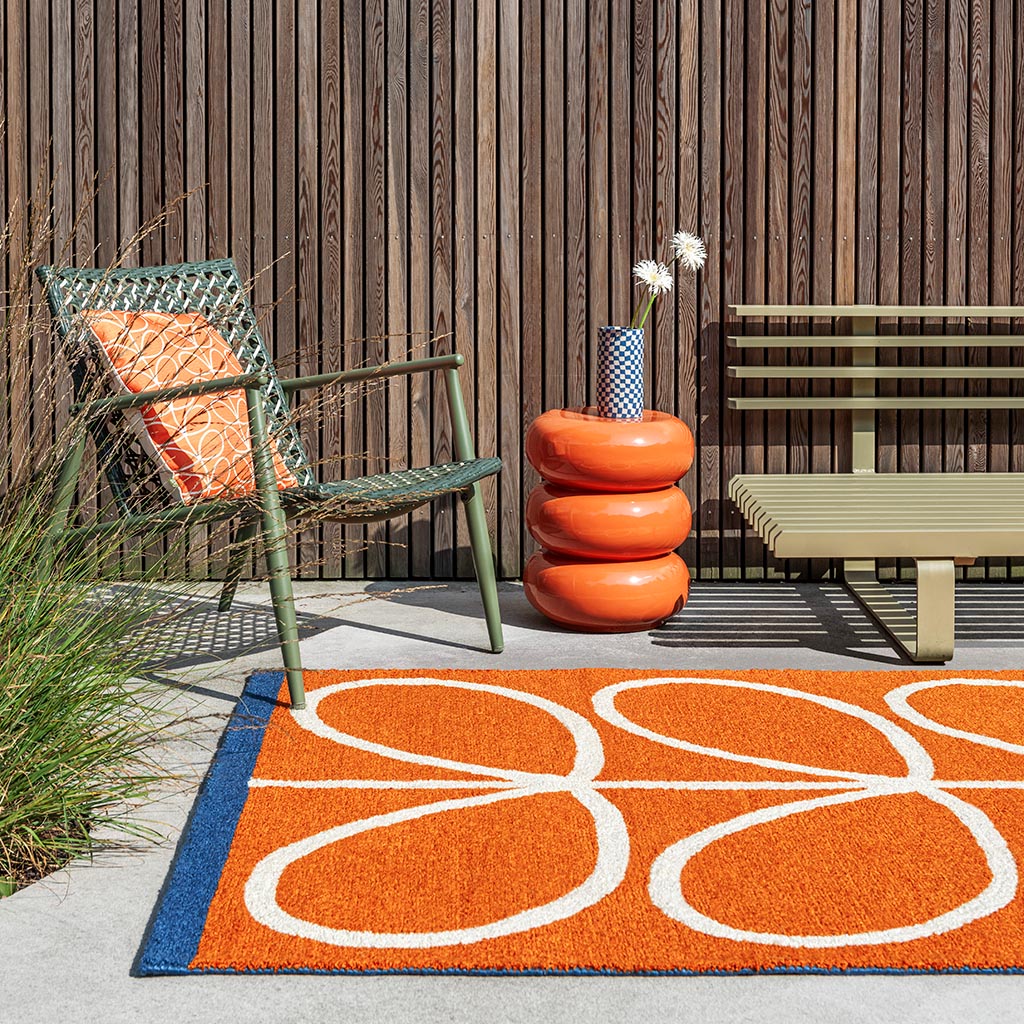 Orange Outdoor Rug