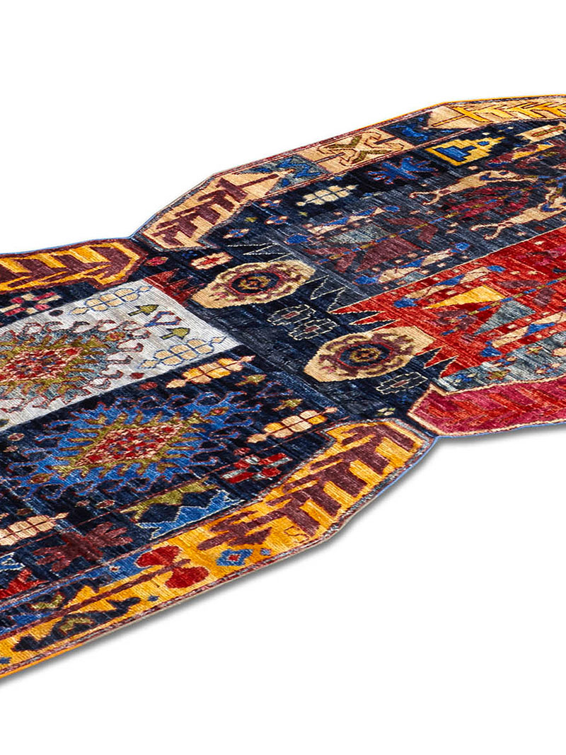 Multishape Hand-Woven Rug