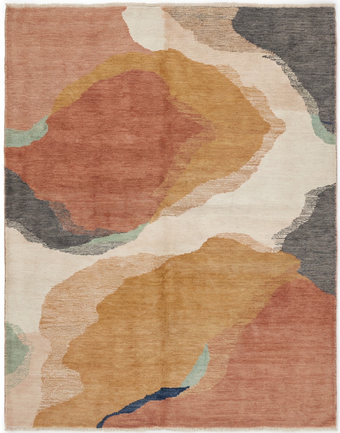 Earth Layers Handcrafted Rug