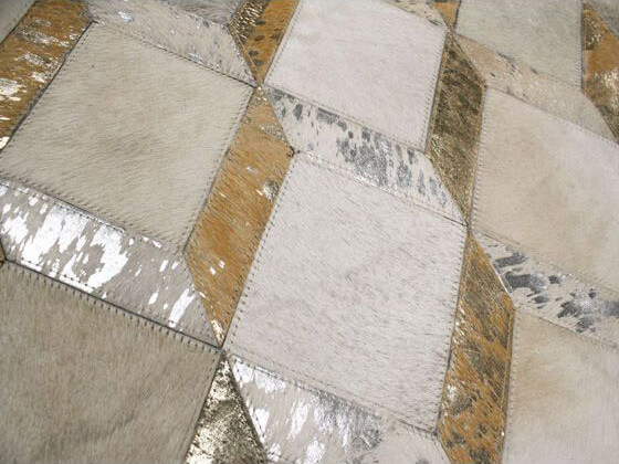 Daphne Cowhide Handwoven Rug