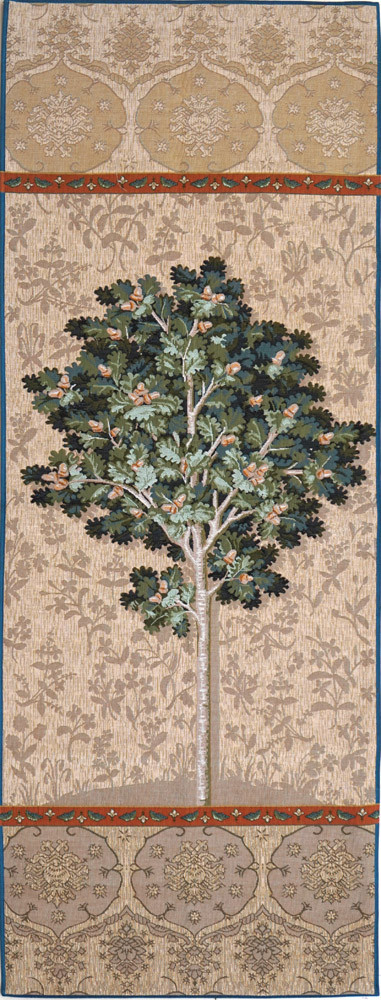 Natural Oak Tree Tapestry