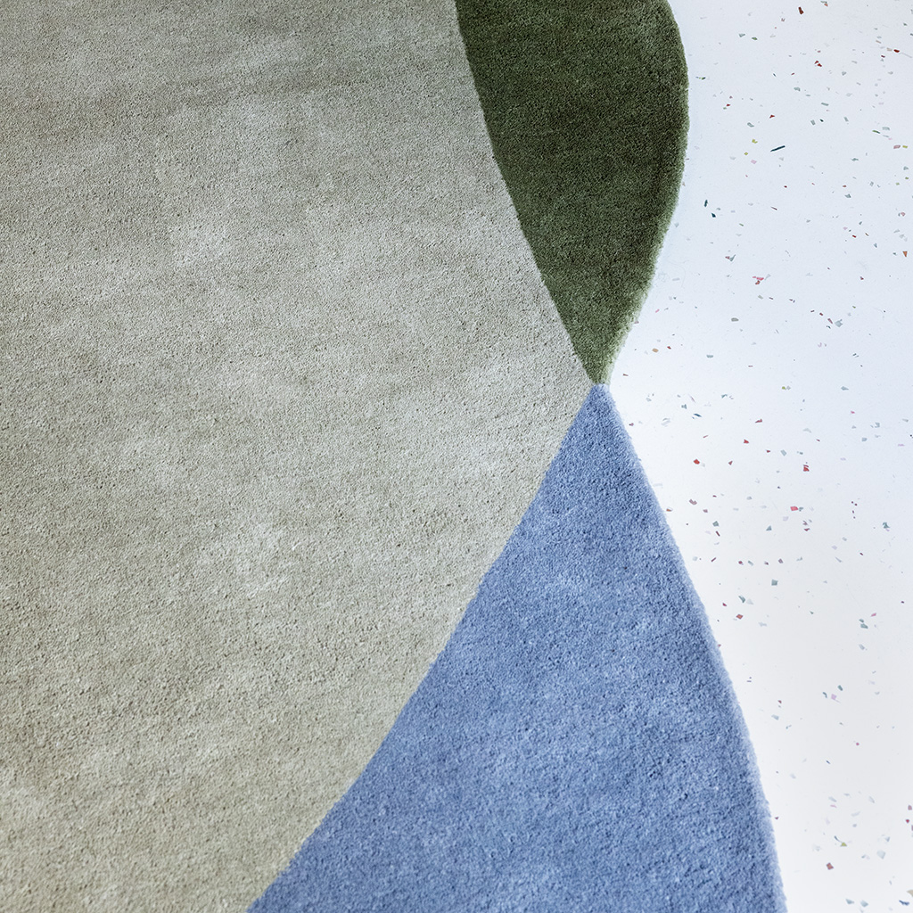 Grey Green Essence Rug