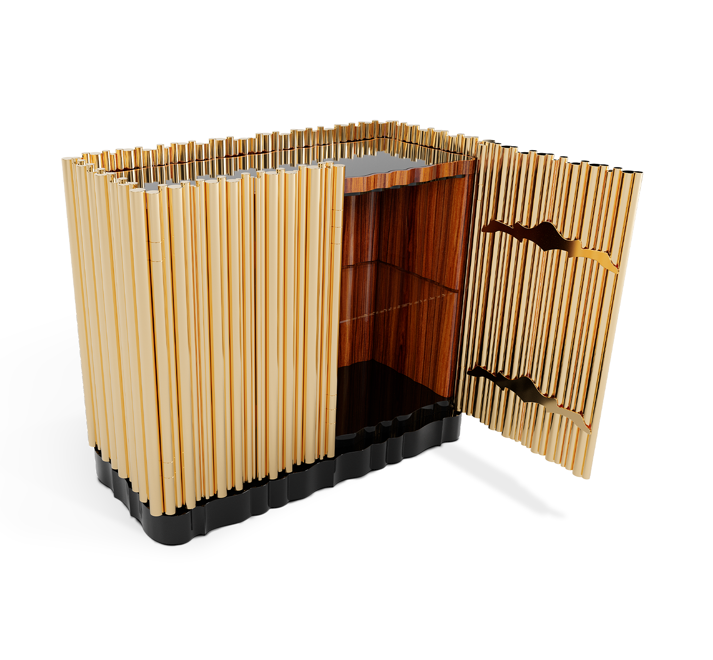 Harmony 2-Doors Gold Premium Sideboard
