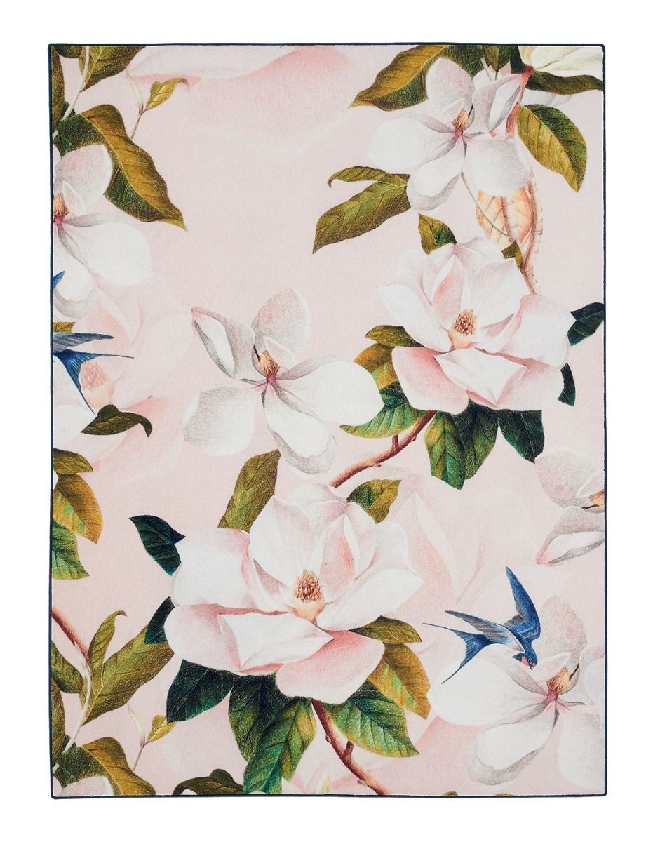 Opal Pink Handwoven Rug | Size: 4' 7