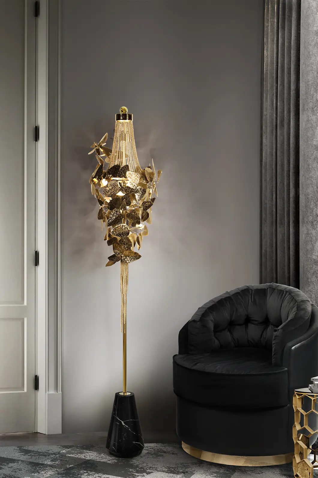 Luxe Swivel Armchair - 15
