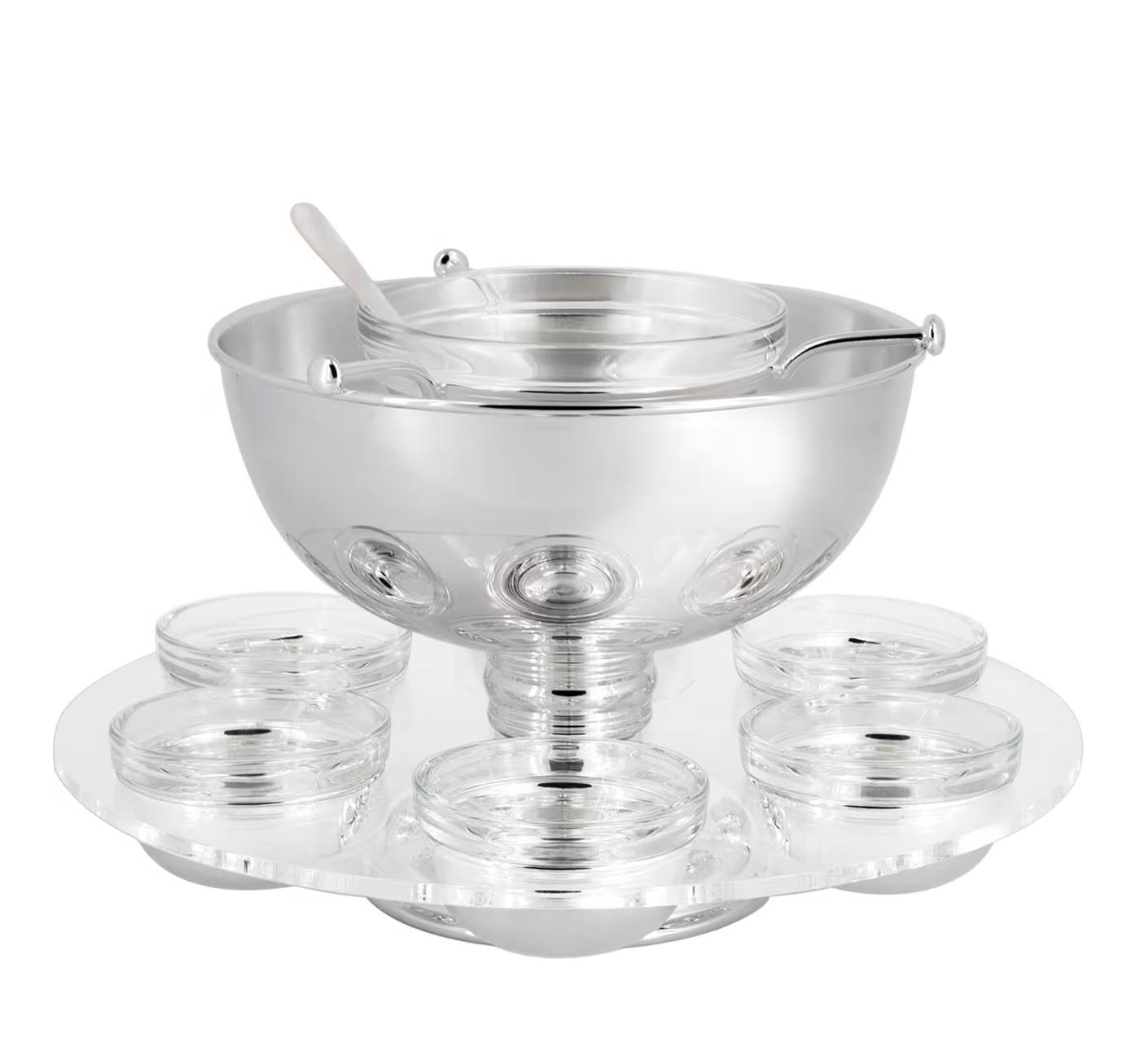 Silver Caviar Set