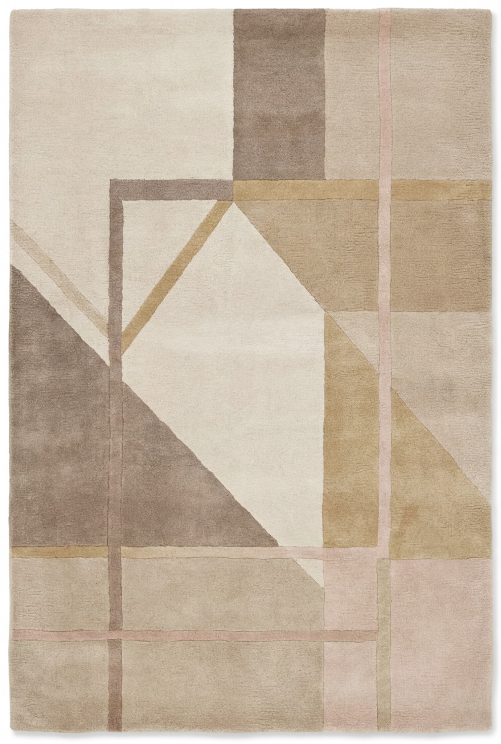Stone Geometry Artisan Rug