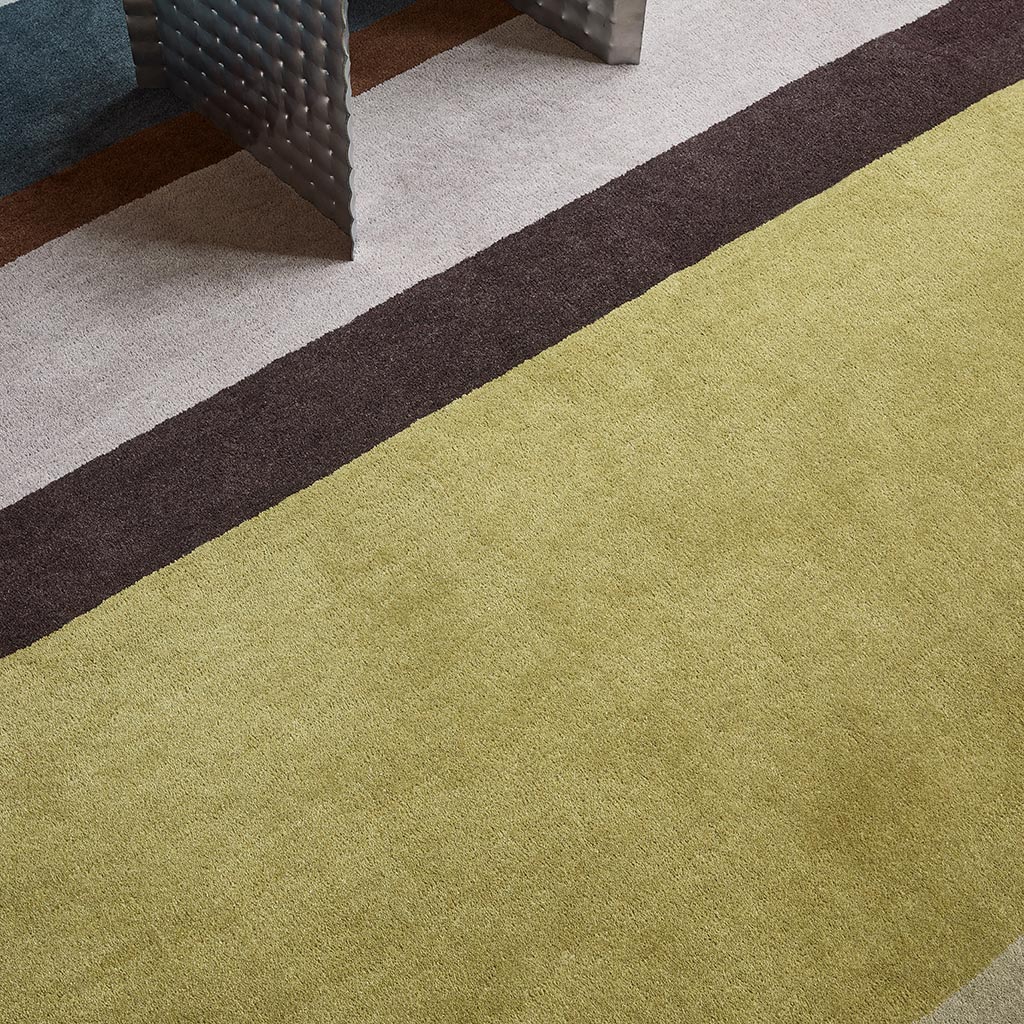 Stripe Hand-Tufted Rug | Size: 6' 7