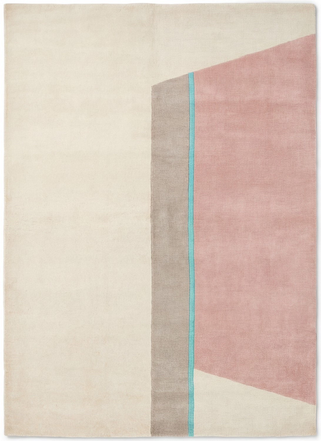 Linear Veil Handcrafted Rug