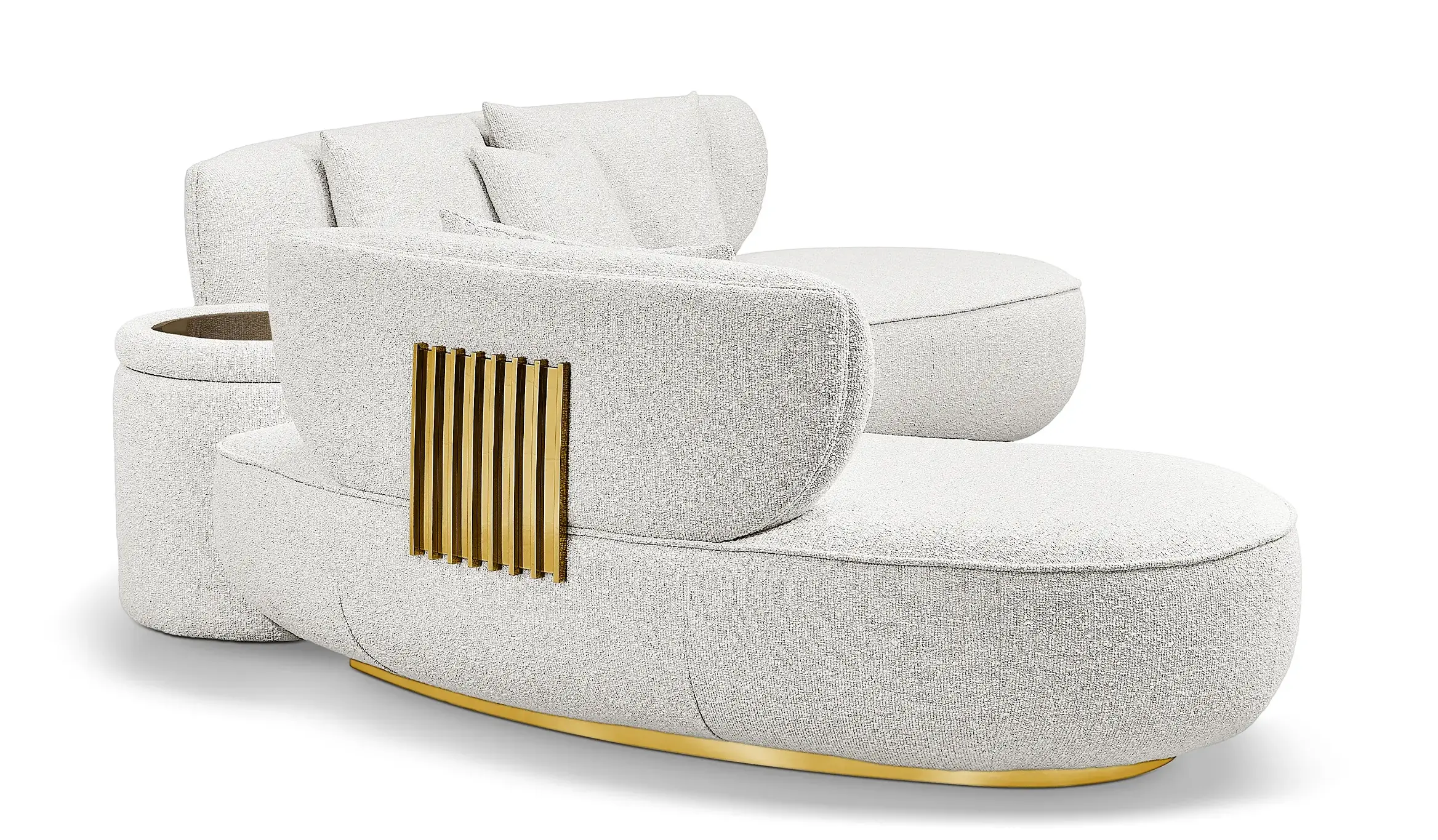 Lattice Round Sofa