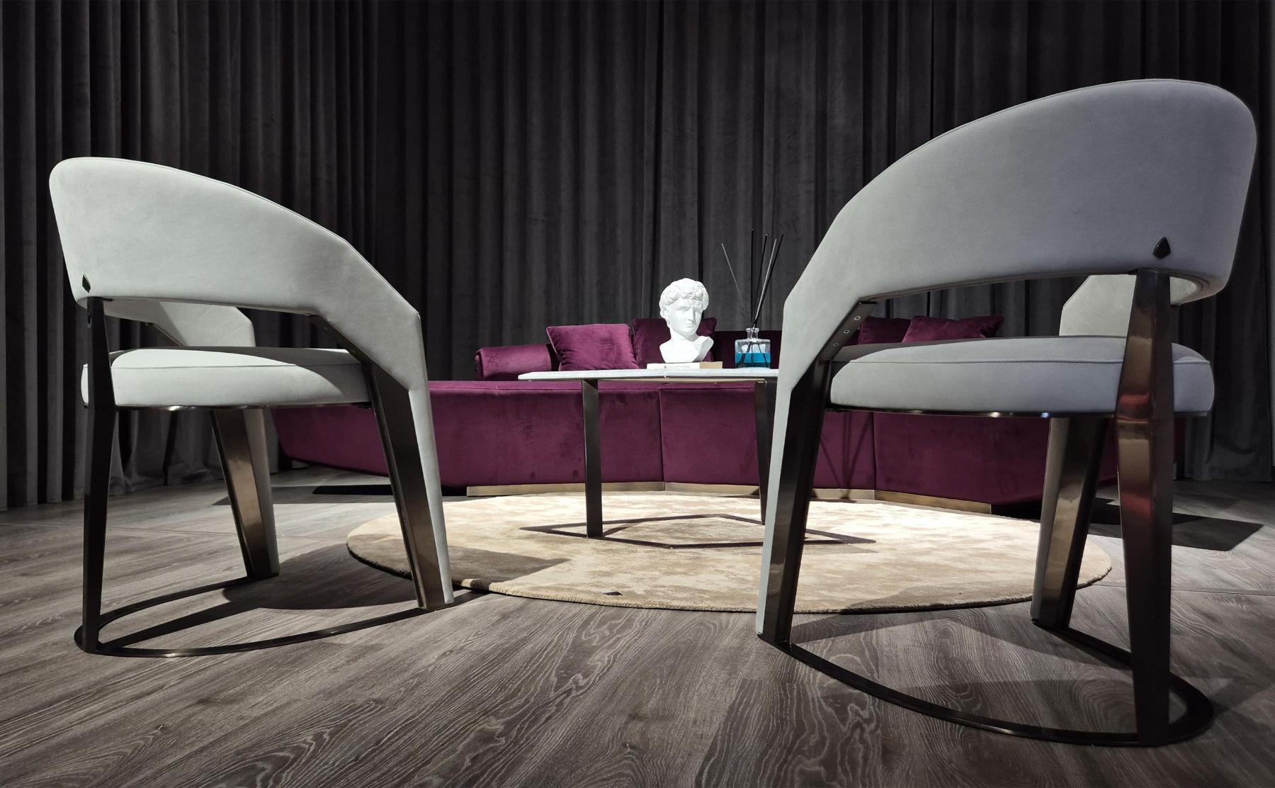 Wally Curved Dining Chair